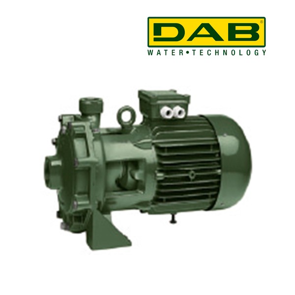 Electrobomba  caracol centrífuga de doble impulsor