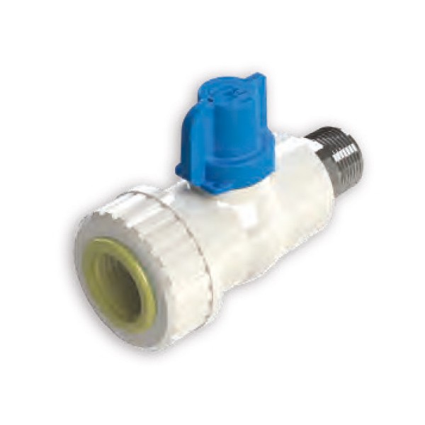 Registro de Incorporación de 3/4” M DRZ x PE 25 MM PVC
