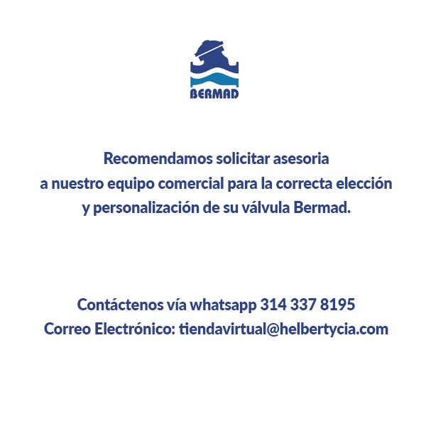 Válvula de Control Hidráulico Cierre y Apertura con GALIT  Bermad