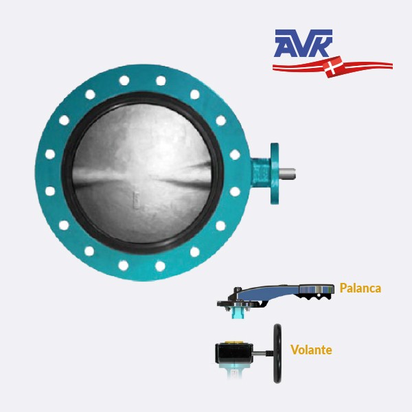 Válvula Mariposa Bridada AVK ANSI 125