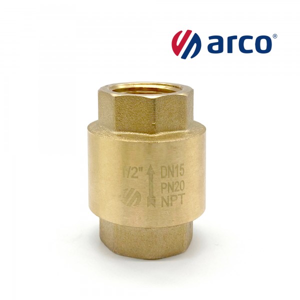 Cheque Hidro Latón Arco