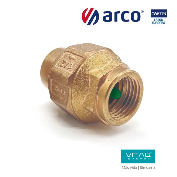 Cheque Hidro Latón  Antisarro Arco
